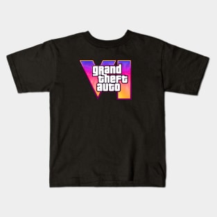 GTA VI New Merch Kids T-Shirt